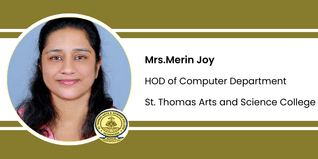 St. Thomas Arts and Science College, HOD of Computer Department: Mrs.Merin Joy Interview